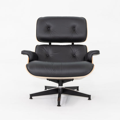 Tall Eames Lounge Chair and Ottoman, Model 670 and 671
