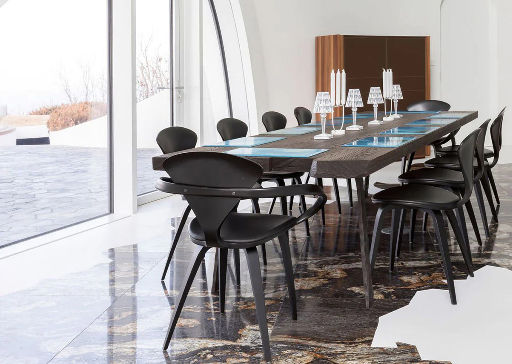 Cherner Side Chair with Seat Pad