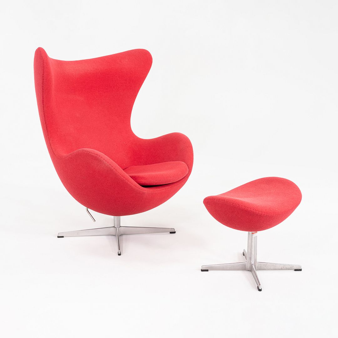 Egg Chair and Ottoman