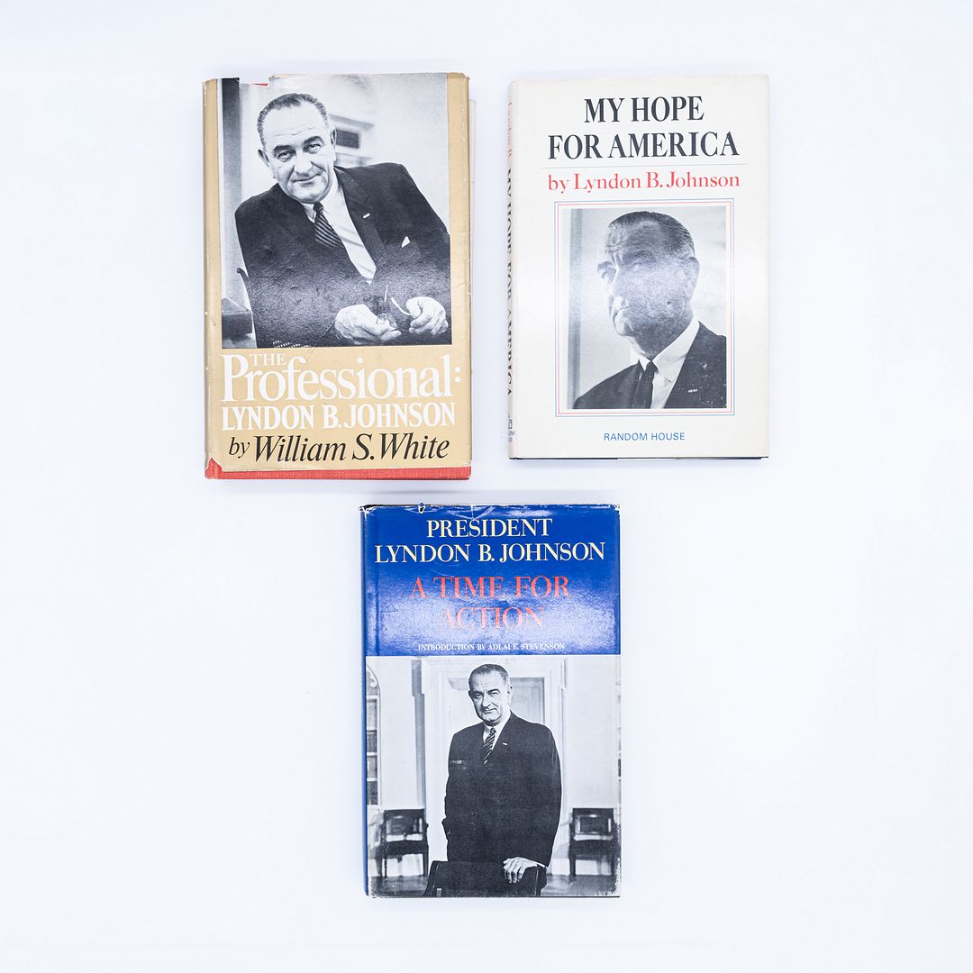 Books Signed by President Lyndon B. Johnson
