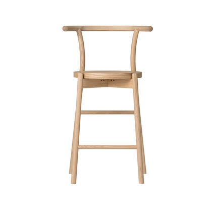 Kotan Bar Chair — Wood Seat