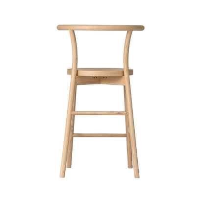 Kotan Bar Chair — Wood Seat