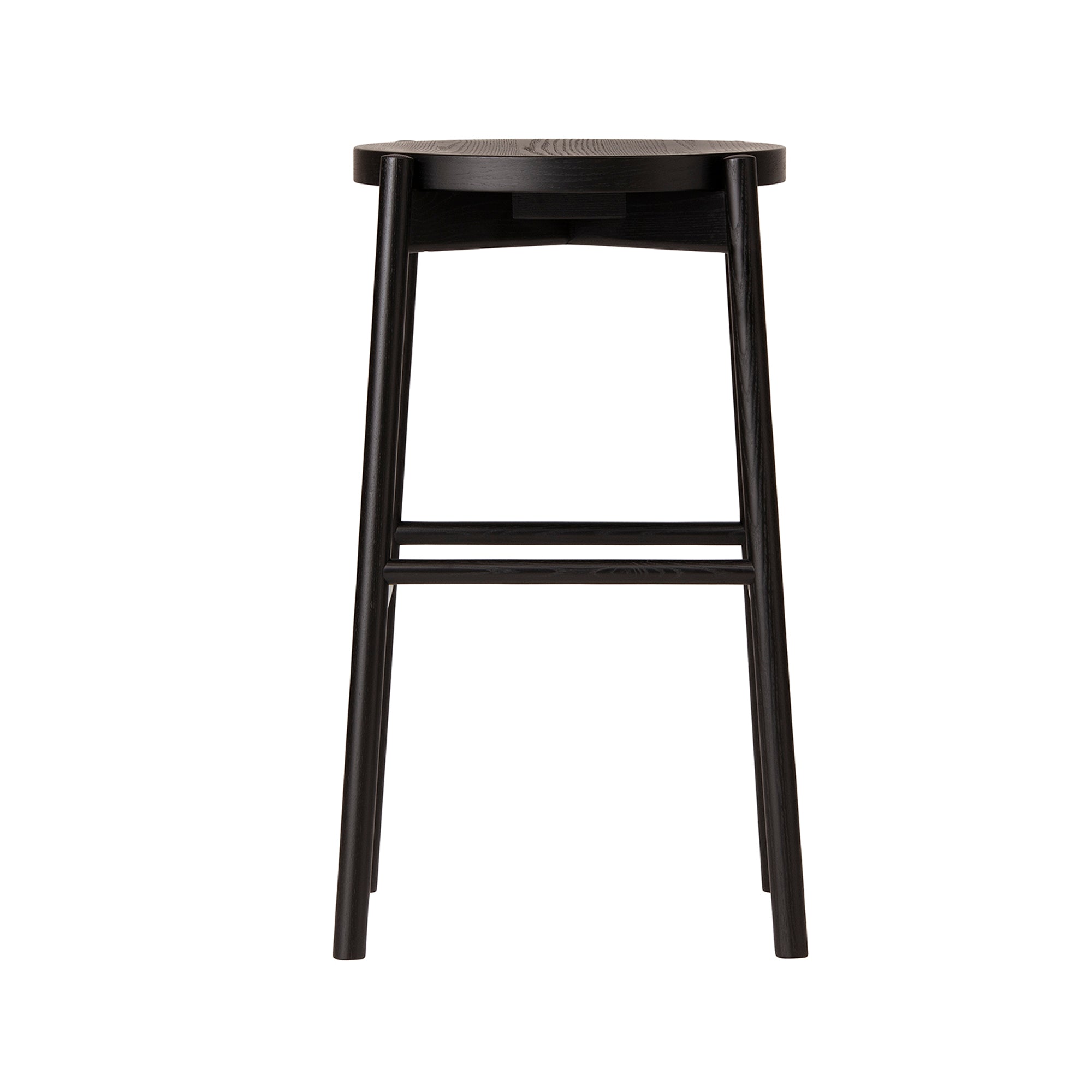 Kotan Bar Stool — Wood Seat