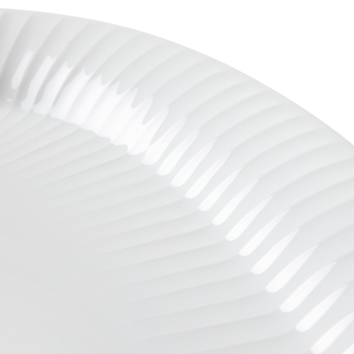 Hammershøi Oval Serving Dish — White 15.7"