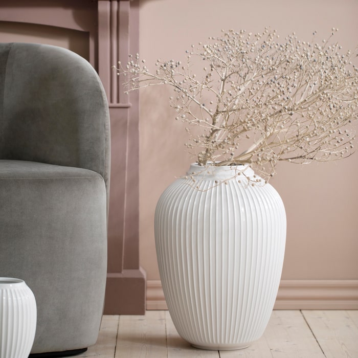 Hammershøi Floor Vase — White