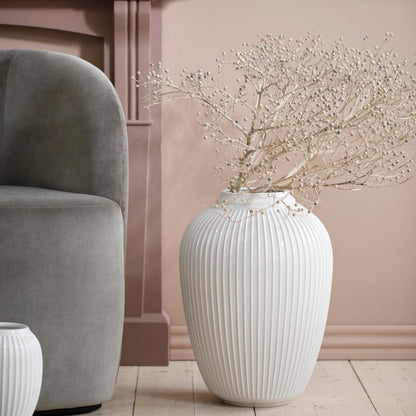 Hammershøi Floor Vase — White