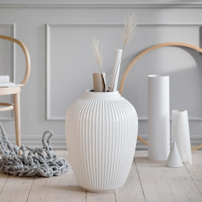Hammershøi Floor Vase — White