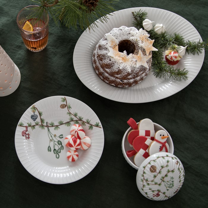 Hammershøi Oval Serving Dish — White