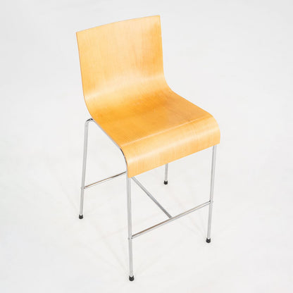Compasso d'Oro Bentwood Counter Stool
