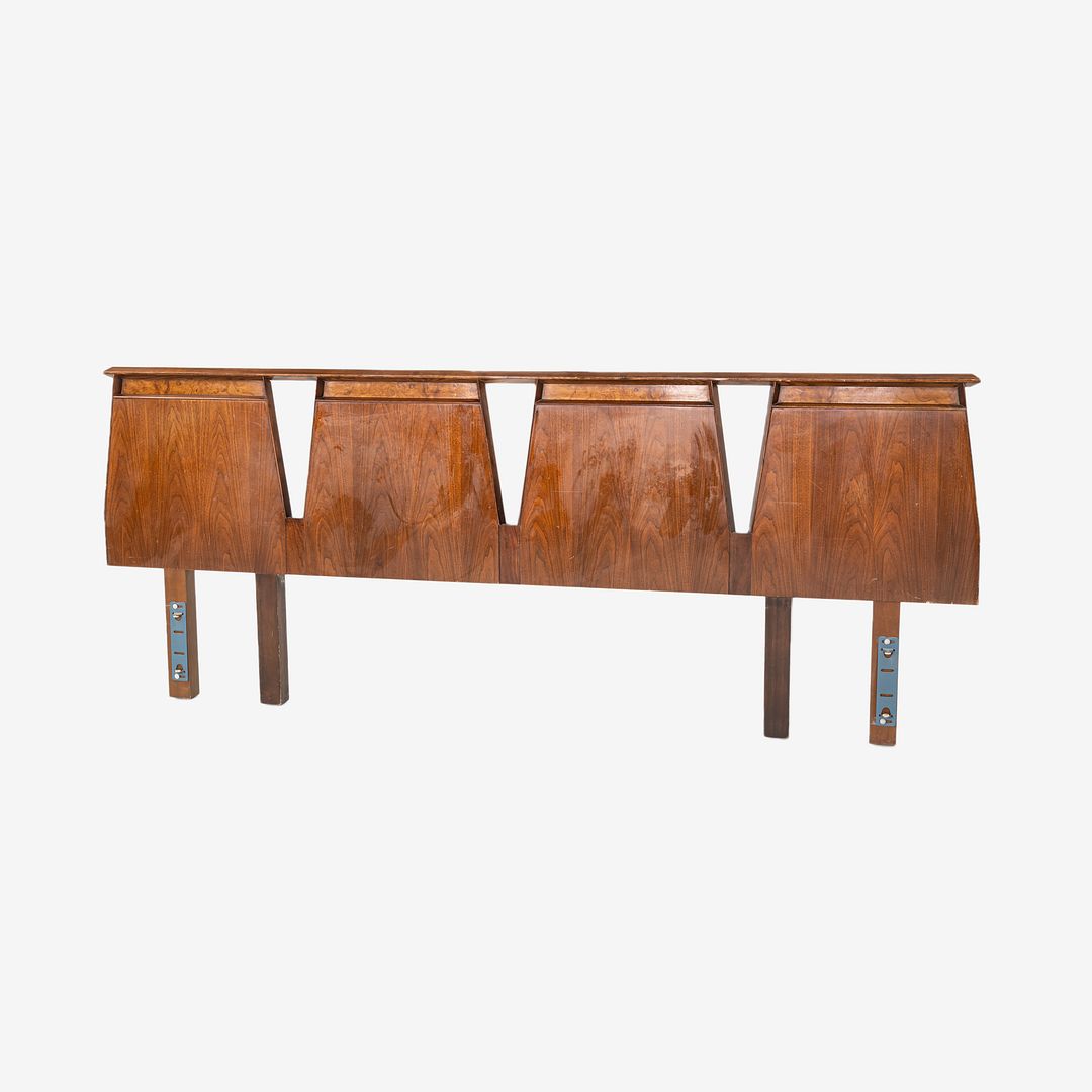 King Walnut Headboard