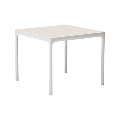 Four Aluminum Parasol Table