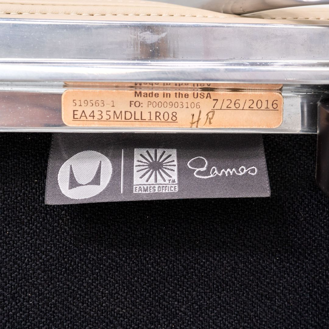 Eames Aluminum Group Soft Pad Management Desk Chair, Model EA435