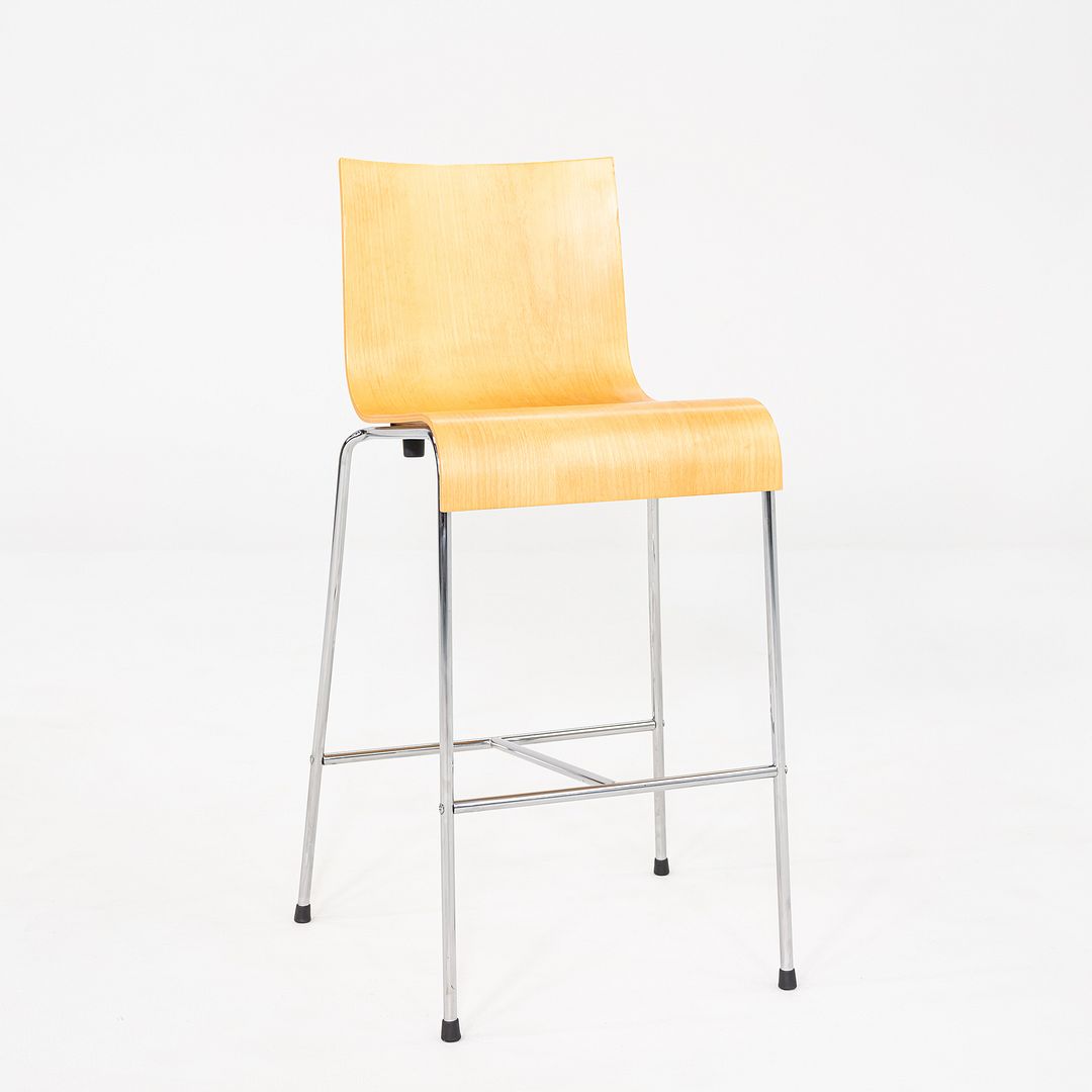 Compasso d'Oro Bentwood Counter Stool
