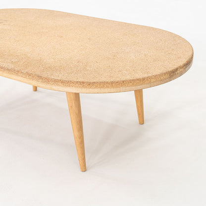 Cork and Oak Coffee Table