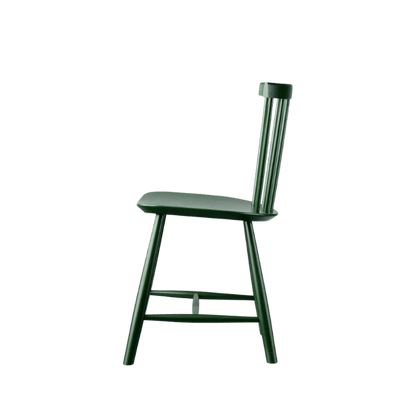 J46 Dining Chair — Bottle Green Painted Beech