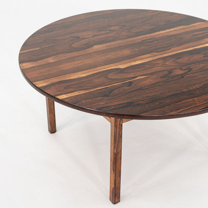 Round Rosewood Coffee Table