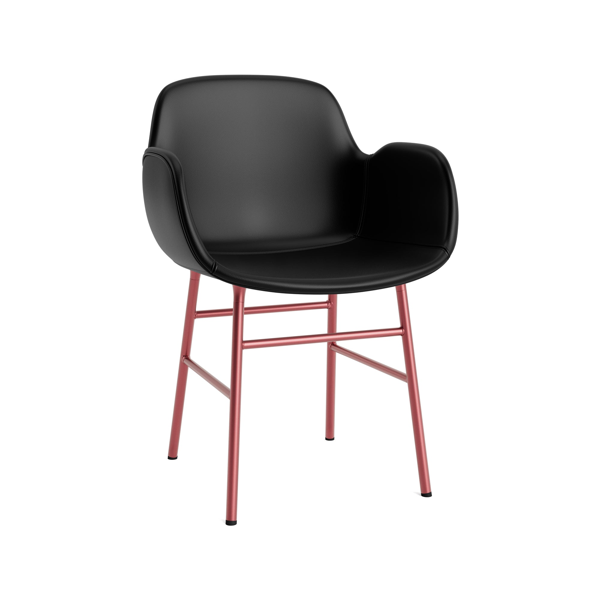 Form Armchair — Metal — Upholstered