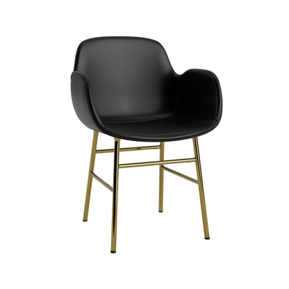 Form Armchair — Metal — Upholstered
