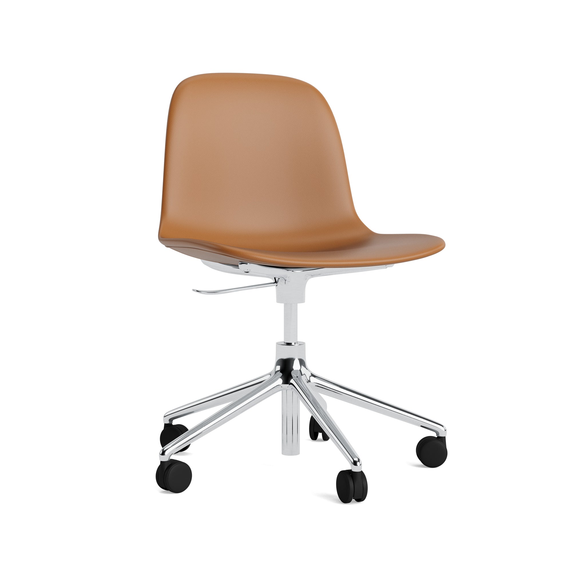 Form Swivel Chair — 5 Wheels — Upholstered
