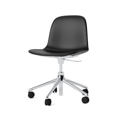 Form Swivel Chair — 5 Wheels — Upholstered