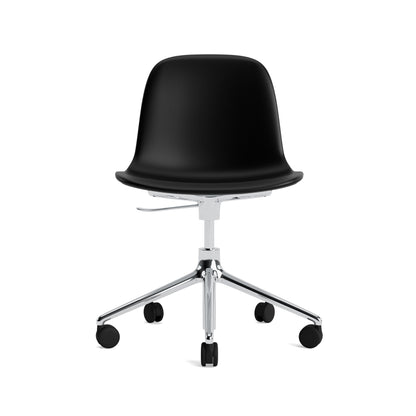 Form Swivel Chair — 5 Wheels — Upholstered