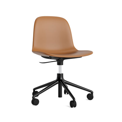 Form Swivel Chair — 5 Wheels — Upholstered