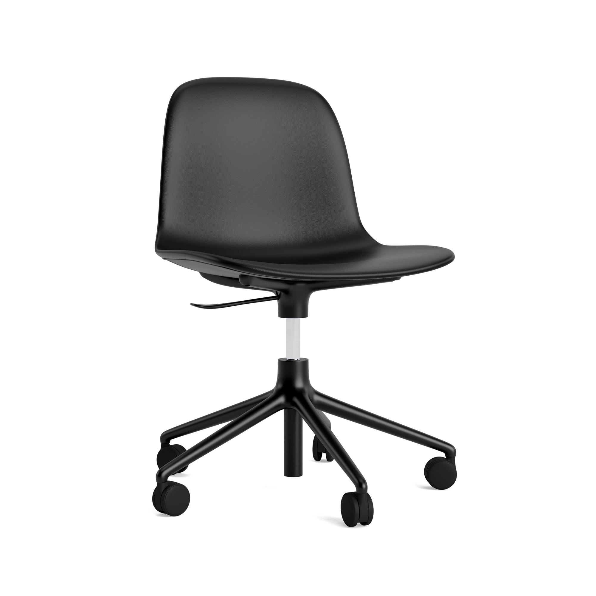 Form Swivel Chair — 5 Wheels — Upholstered