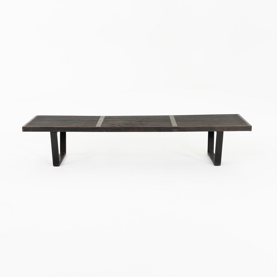 4692 Slatted Platform Bench
