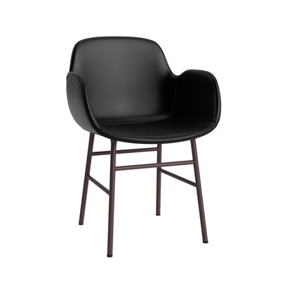 Form Armchair — Metal — Upholstered