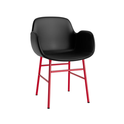 Form Armchair — Metal — Upholstered
