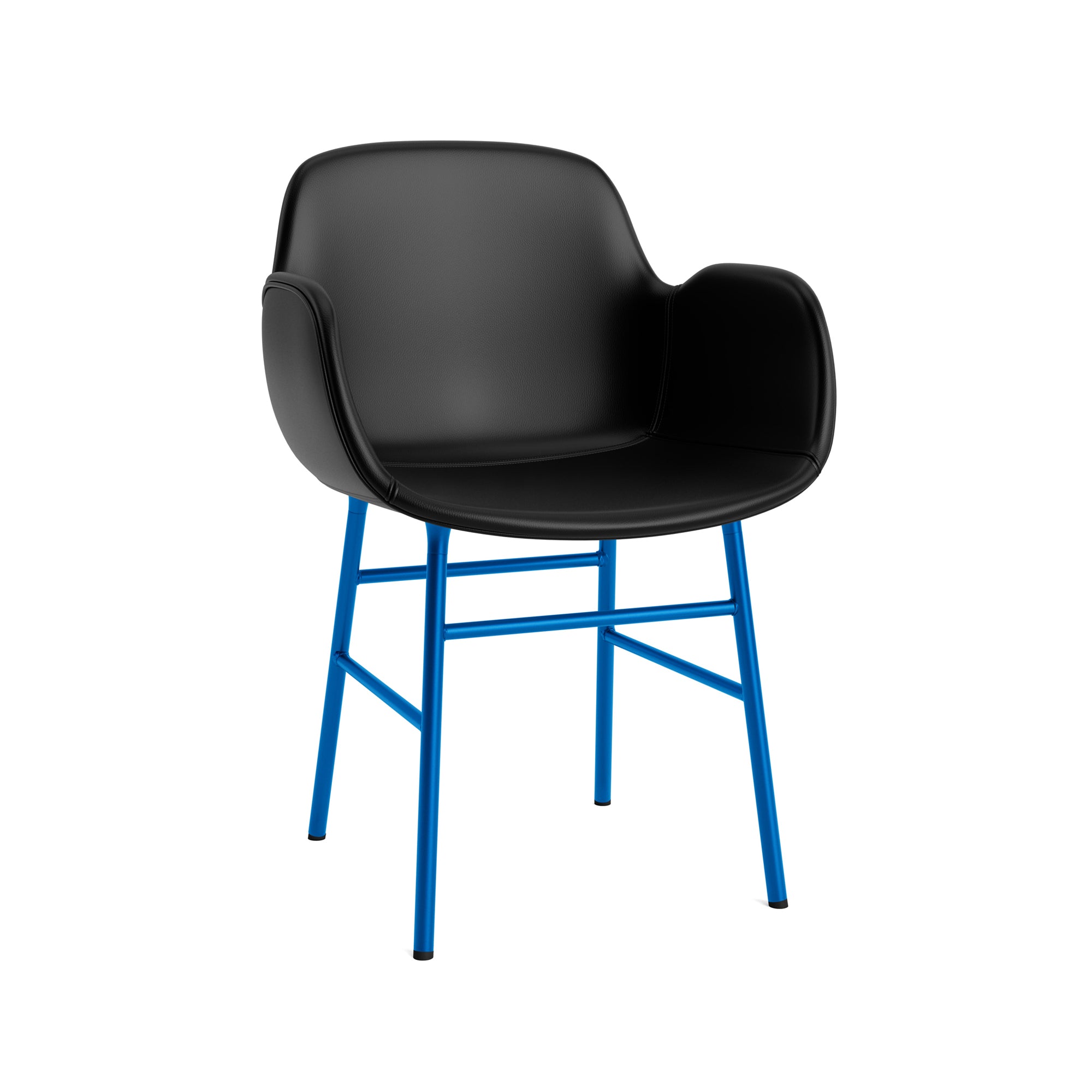Form Armchair — Metal — Upholstered