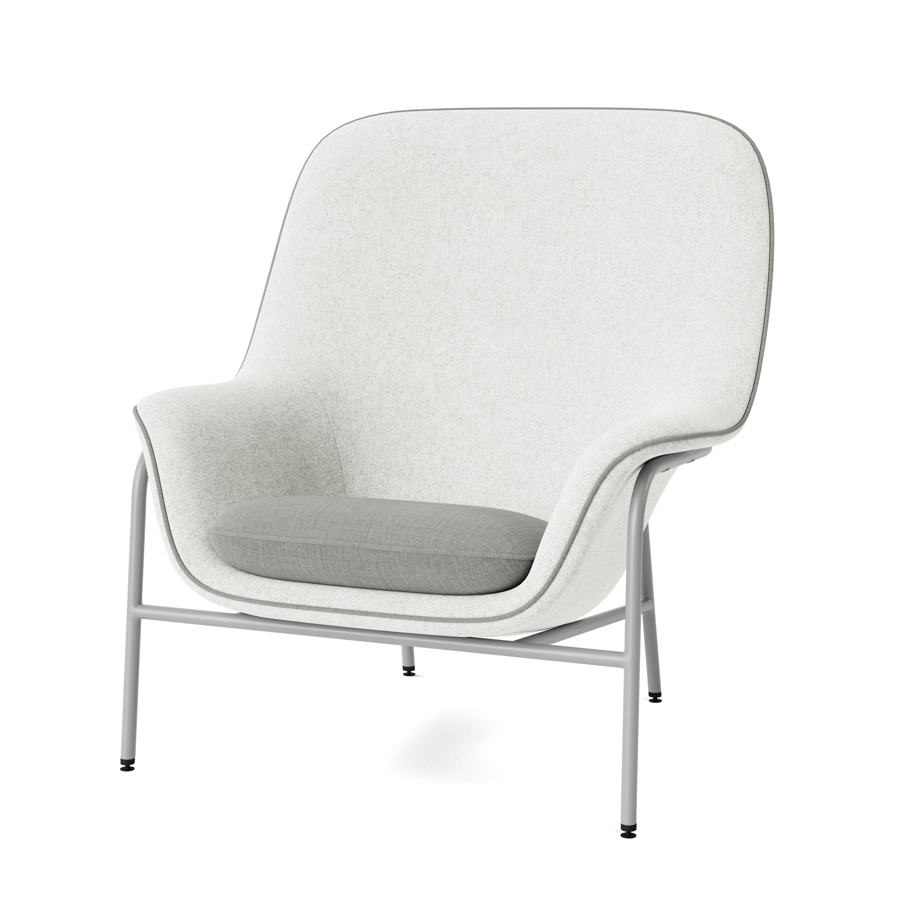 Drape Lounge Chair — Steel