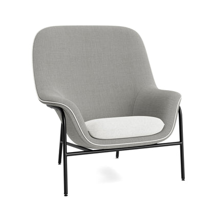 Drape Lounge Chair — Steel