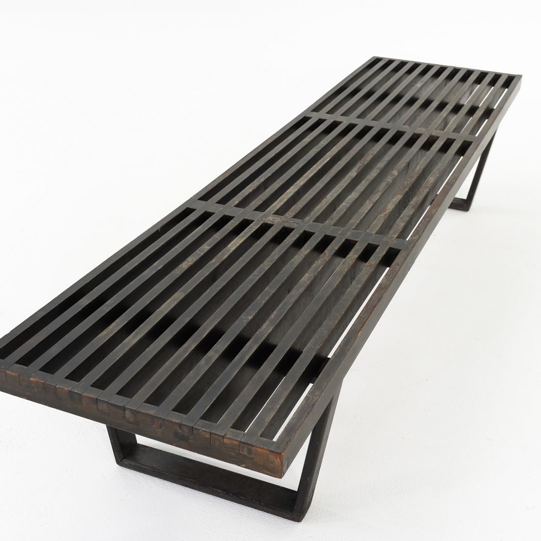 4692 Slatted Platform Bench