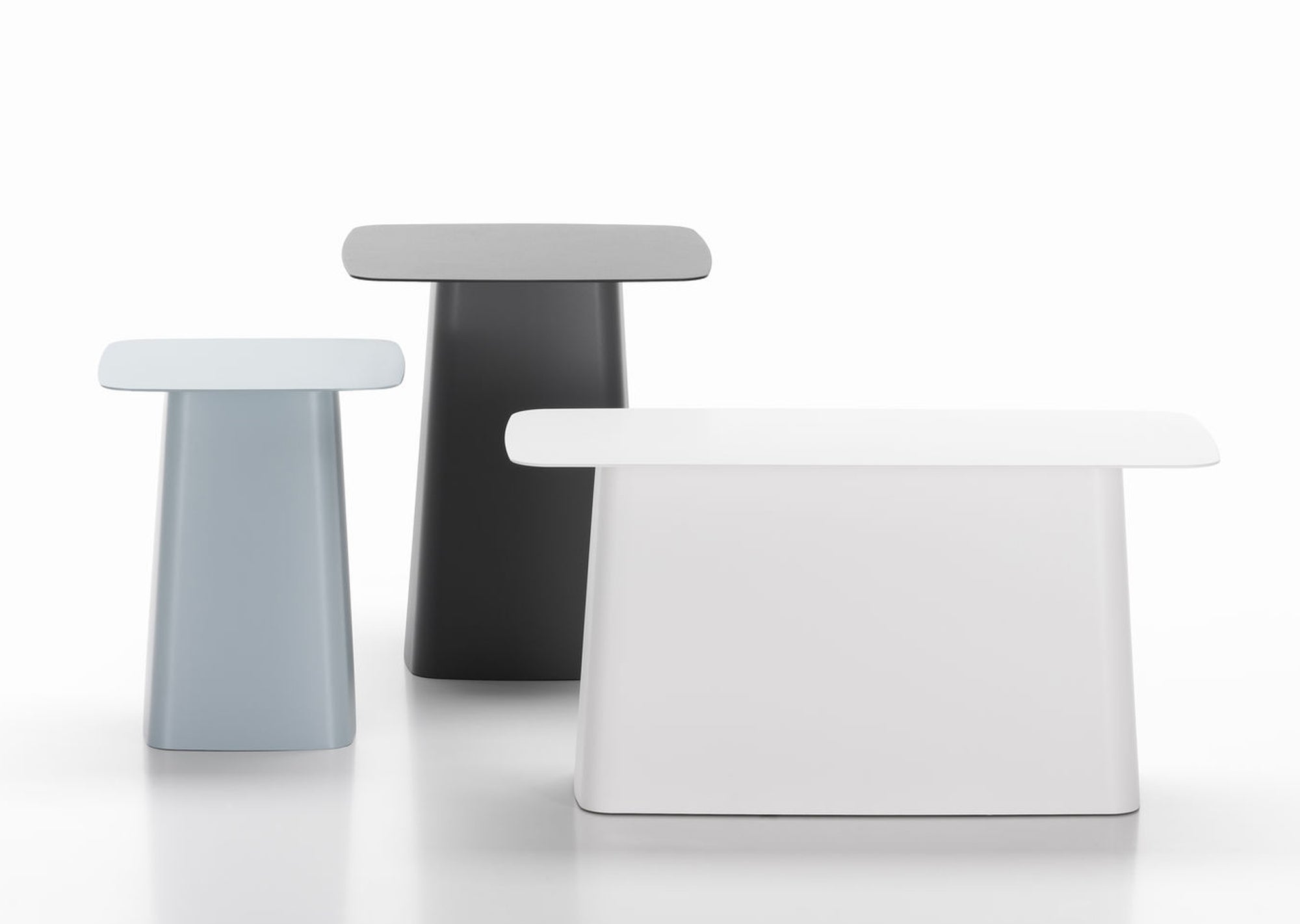 Metal Side Table — Outdoor