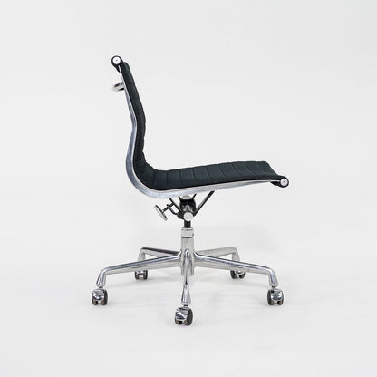 Aluminum Group Management Armless Desk Chair
