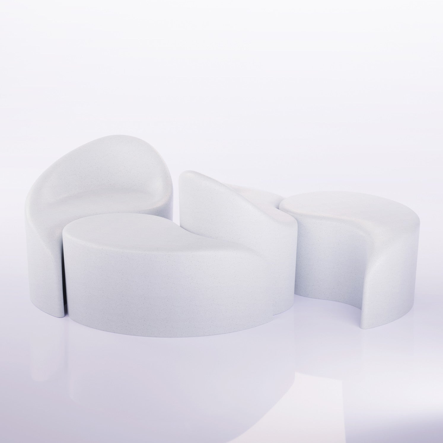 Polli Club Chair and Stool