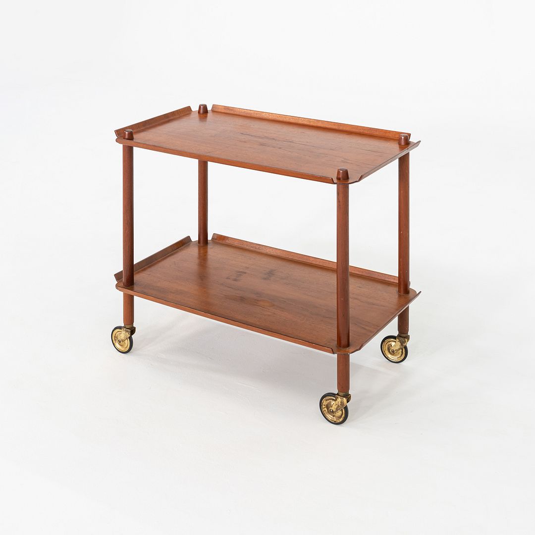 Teak Bar Cart