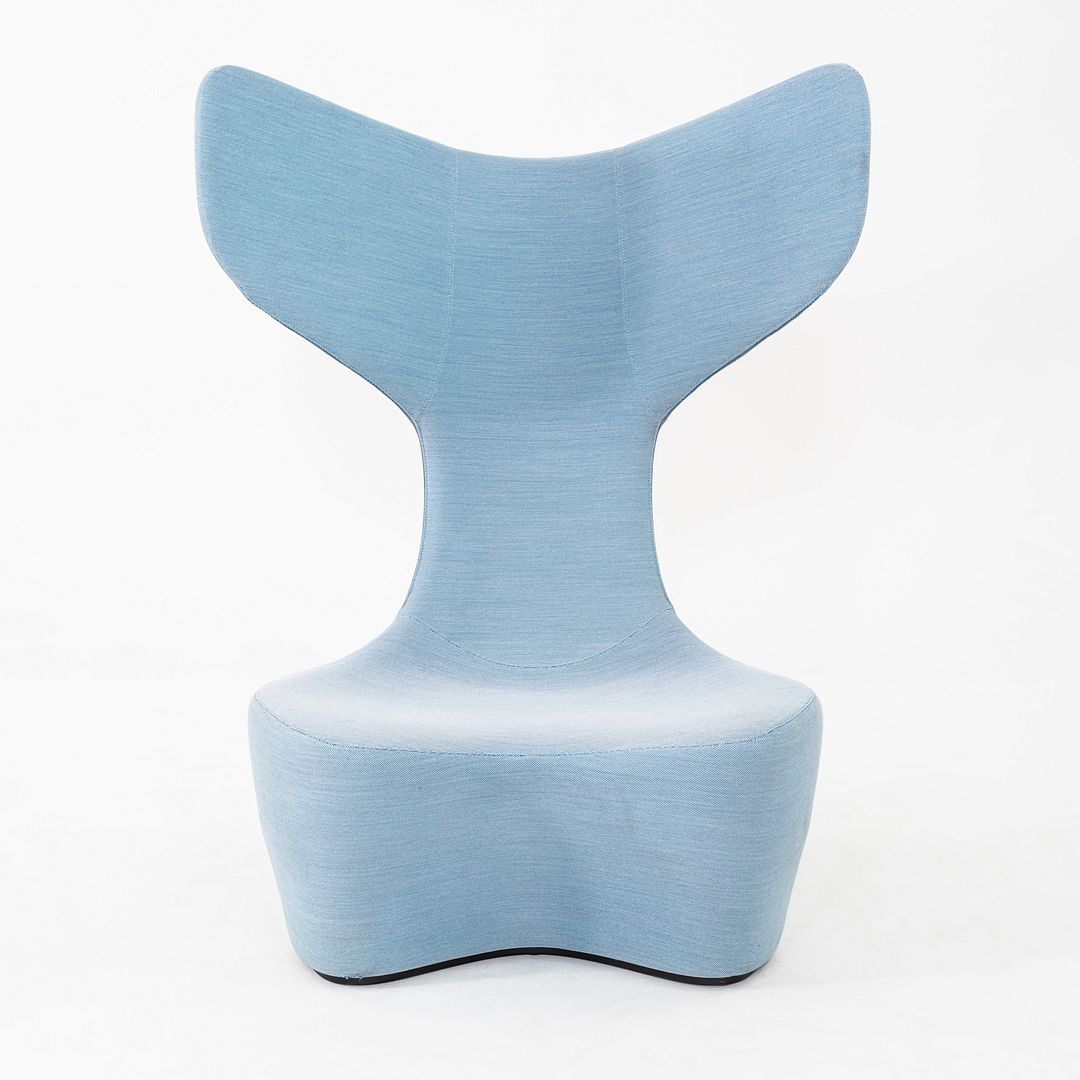 Drum Lounge Chair and Ottoman