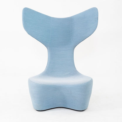 Drum Lounge Chair and Ottoman