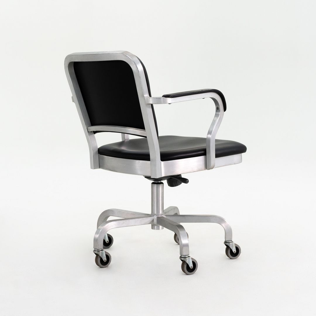 Navy Officer Swivel Task Chair