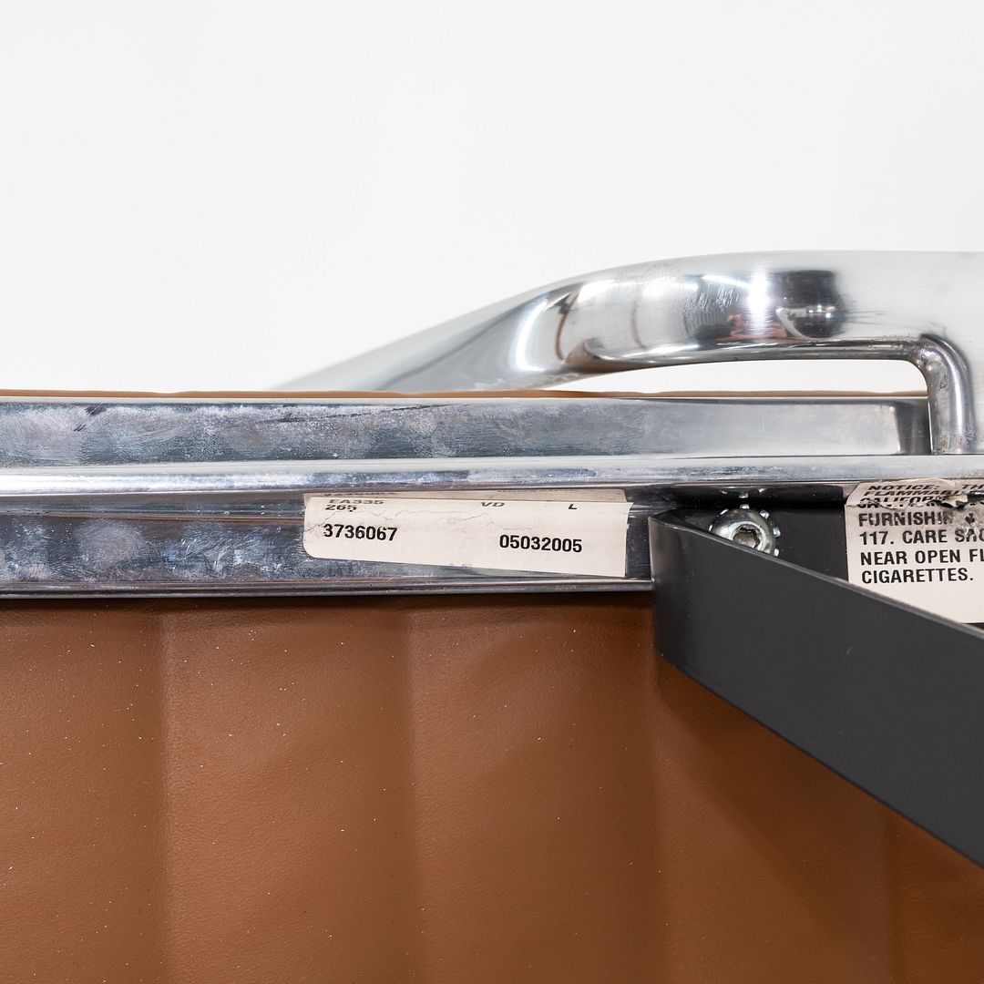 Aluminum Group Management Desk Chair, Model EA335