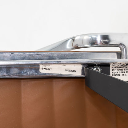 Aluminum Group Management Desk Chair, Model EA335