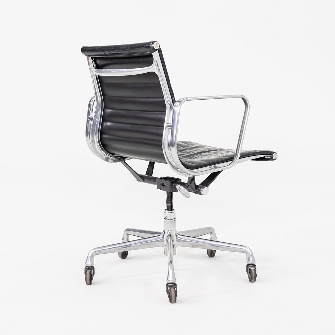 Aluminum Group Management Desk Chair, Model EA335