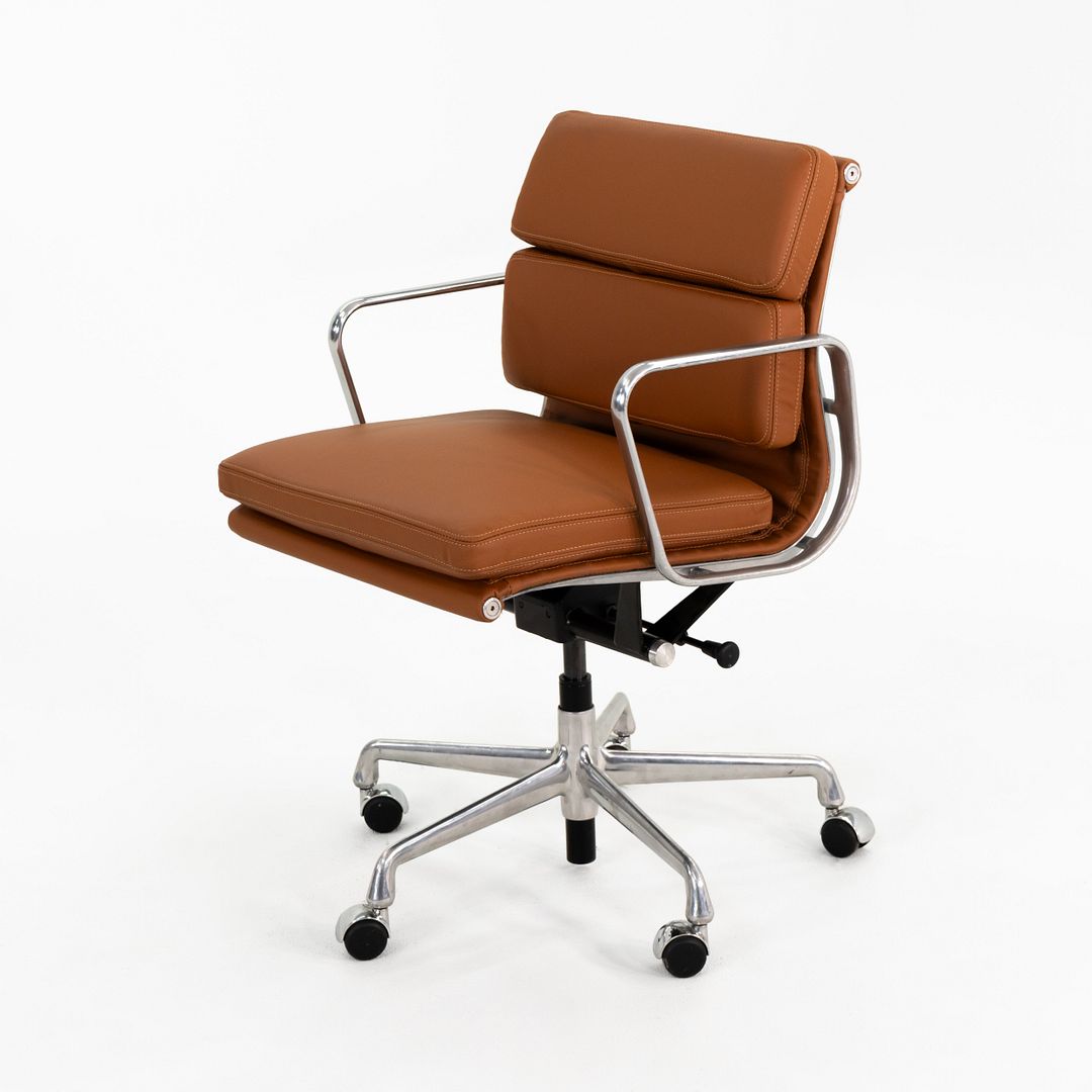 Aluminum Group Soft Pad Management Desk Chair, Model EA435