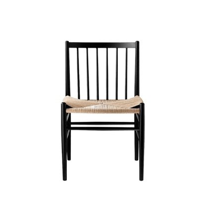 J80 Chair — Jet Black Painted Beech