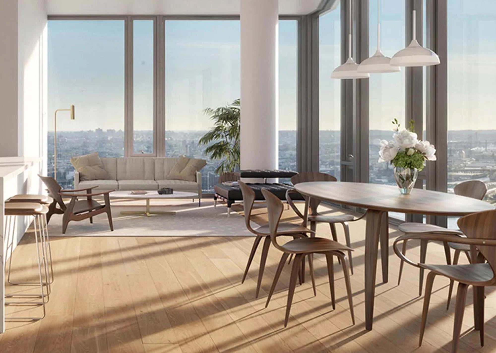 Cherner Dining Table — Oval, Rectangle and Round