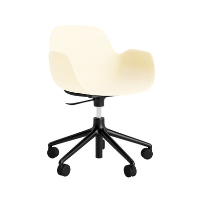 Form Swivel Armchair — 5 Wheels