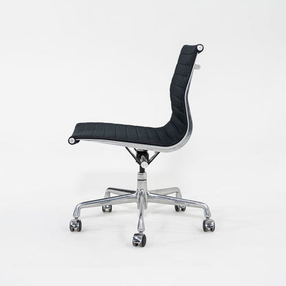 Aluminum Group Management Armless Desk Chair