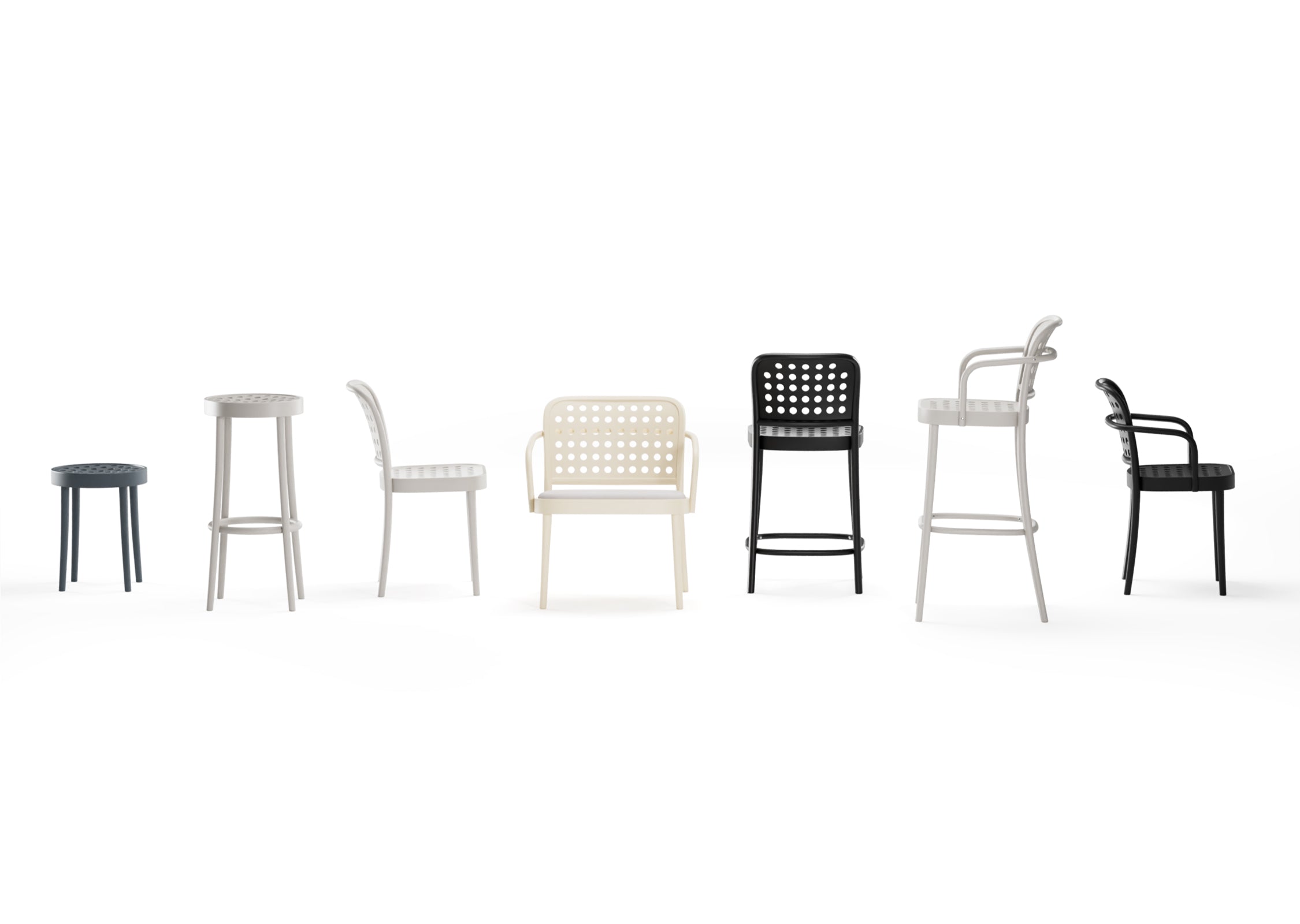 822 Bar and Counter Armchair